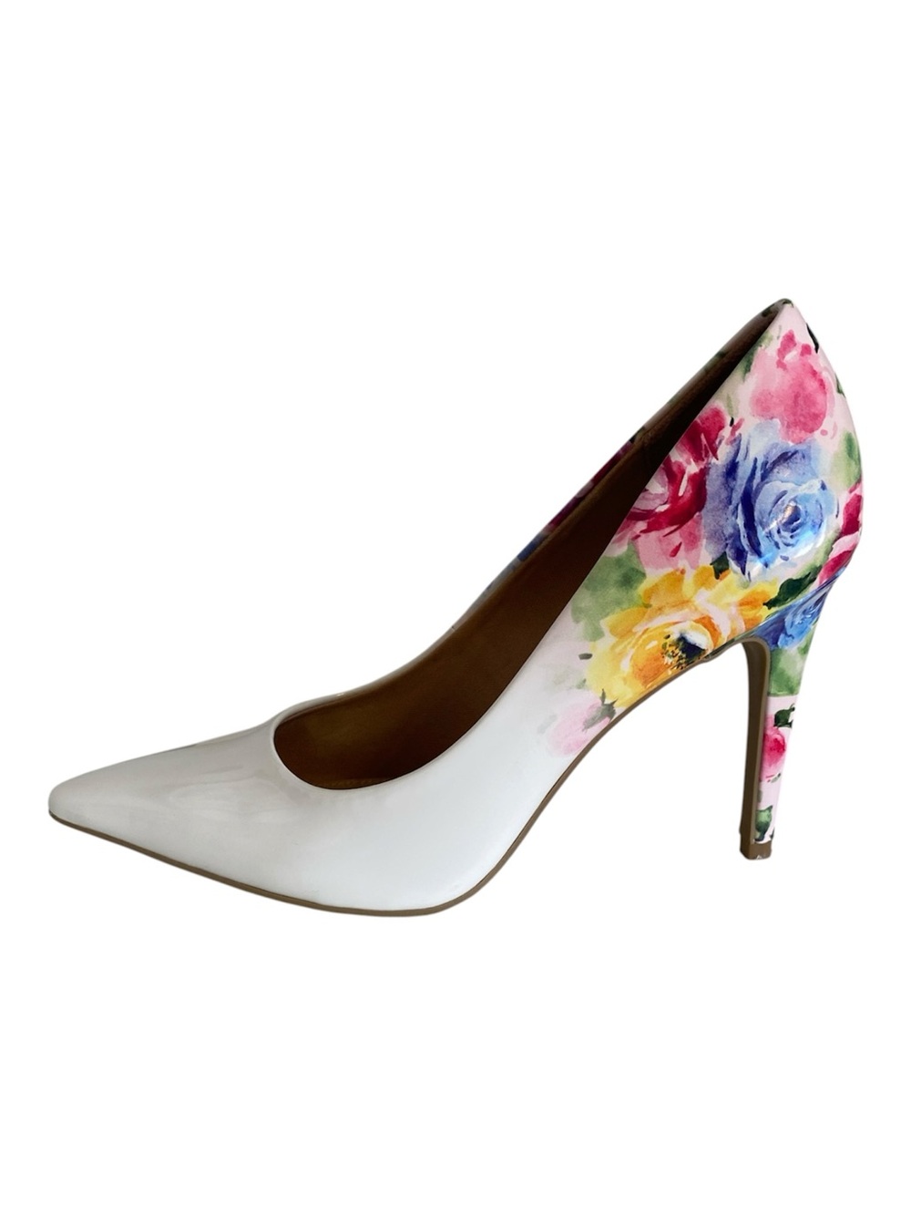 Christian Siriano Habit Floral Pointed Toe Stiletto Heels Women’s 7.5 - Picture 4 of 14